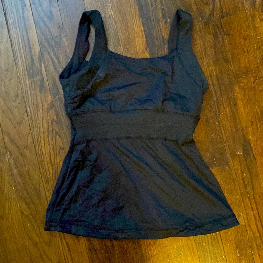 Black tank top